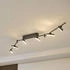 Lindby LED-Strahler Eldrin schwarz Lichtleiste Deckenlampe Lampe Leuchte Spot