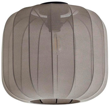 Lindby Deckenlampe 'Helin' (Skandinavisch) in Alu aus Textil (1 flammig, E27) (10030925)