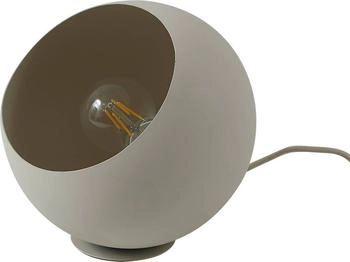 Lindby Tischleuchte Solomia, beige, Eisen, Ø 20 cm (10030166)