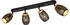 Trio Reality Leuchten Deckenspot BIDAR 4-flammig BHT 74x27x12 cm schwarz Strahler (R81574080)