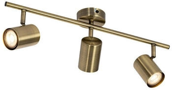 QAZQA Moderner Spot aus Bronze, kippbar, 3-flammig - Jeana (106000)