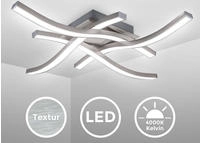 B.K.Licht LED Deckenleuchte LED-Board Neutralwei&szlig; Deckenlampe, neutralwei&szlig;,...