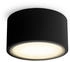 SSC-LUXon LED Aufbaustrahler Flacher LED Aufbaustrahler CELI-X in rund & schwarz pulverbeschichtet, Warmweiß, Energieeffizienzklasse E (März 2021) (2393)