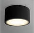 SSC-LUXon LED Aufbaustrahler Flacher LED Aufbaustrahler CELI-X in rund & schwarz pulverbeschichtet, Warmweiß, Energieeffizienzklasse E (März 2021) (2393)