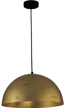 Masterlight Pendelleuchte Larino G&S 1-flammig Stahl Blattgold Ø40cm [EEK: A+++]