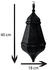 Marrakesch Orient & Mediterran Interior Deckenleuchte Orientalische Pendelleuchte Lampe Salma, Hängeleuchte, Deckenlampe, Handarbeit, Schwarz (am-21-10239)