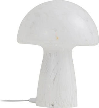 Lindby Tischlampe Hubi (Modern) in Weiß aus Glas (1 flammig, E27) - Tischleuchte Schreibtischlampe Nachttischlampe Wohnzimmerleuchte (10031337)