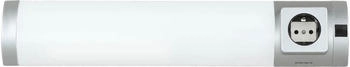 Licht-Erlebnisse LE49691 LED Wandlampe Soft 6500 K 260 lm aus Kunststoff in Silber Weiß Wandleuchte