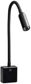sebson LED Steckdosenleuchte LED Steckdosenlampe dimmbar und flexibel - 4W 230lm neutralweiß, LED fest integriert, neutralweiß, Schwarz