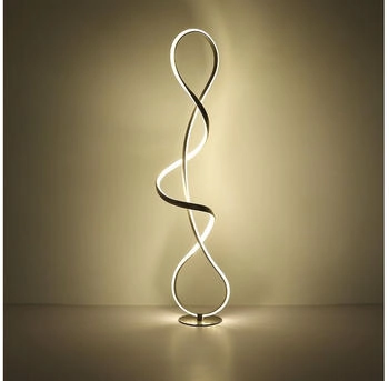 Globo LED Stehleuchte, silber, Kristalle, H 132,5 cm (144995)