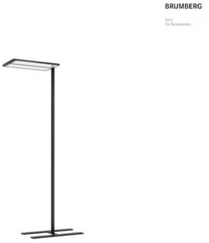 Brumberg LED Stehleuchte MELODY, IP20, 120W, 4000K, 15200lm, mit Bewegungsmelder, mit Schalter, App, schwarz (77412184AI)