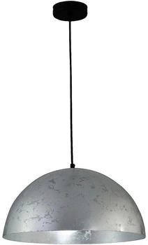 Masterlight Pendelleuchte Larino G&S 1-flammig Stahl Blattsilber Ø40cm [EEK: A+++]