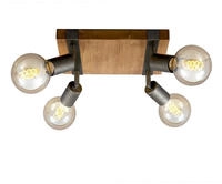 Briloner Leuchten LED Deckenspot "WOOD BASIC"