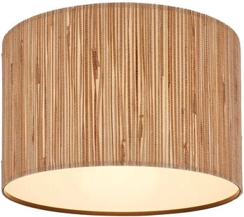 Briloner Slama Deckenlampe, Seegras Schirm, E27 Fassung, Natur (3855014)