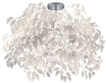 RL Deckenlampe Deckenleuchte Blätterdesign 3 Flammig Chrom [EEK: Nicht bewertet]