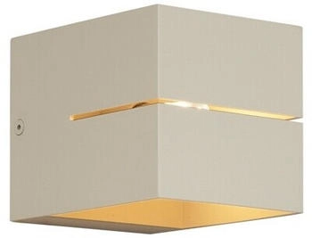QAZQA Moderne Wandleuchte Beige G9 Quadratisch - Transfer (108448)