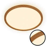 Briloner Leuchten Deckenleuchte "TAVA WOOD Deckenleuchte"
