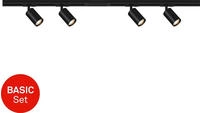 Briloner Leuchten Schienensystem-Sets "RAIL" GU10 9 Stk. Schienensystem Rail...