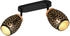 Trio Deckenspot BIDAR 2-flammig schwarz (R81572080)