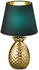 Trio RGB LED Textil Tisch Lampe Ananas Keramik Leuchte [EEK: F]