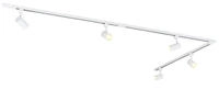 Qazqa Modern Schienensystem Lampen Komplettset, Schienenbeleuchtung,...
