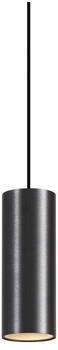 QAZQA Moderne Pendelleuchte Gunmetal GU10 50mm - Tubo (109057)