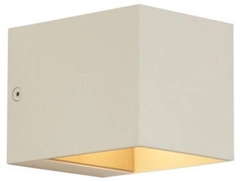 QAZQA Moderne Wandleuchte Beige G9 Quadratisch - Transfer (108449)