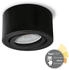 SSC-LUXon LED Aufbaustrahler CELI-1B Aufbau LED Deckenspot flach, schwenkbar & schwarz mit fourSTEP, Neutralweiß, Energieeffizienzklasse E (März 2021)