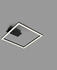 Briloner LED Deckenleuchte, schwarz, LED/14W (3780015)