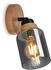 Briloner Leselampe, Wandleuchte Innen, Lampe, Wandlampe Innen, Schwenkbar, Wohnzimmerlampe, Schwarz (2485015)
