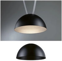 Paulmann H&auml;ngeleuchte "ULine Pendelleuchte Bol 300mm 12W Schwarz" 1 Stk. Warmwei&szlig;