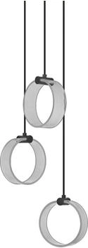 LEDVANCE Decor Circle 3XPendant PL 20W Click CCT Black (4058075838642)