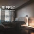 B.K.Licht Briloner Riffle Stehlampe - 4,2W, 400lm, Akku, LED, Dimmbar, Touch, German Design Award Winner 2025, Anthrazit