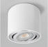 SSC-LUXon LED Aufbaustrahler CELI-2W Aufbaustrahler schwenkbar rund & weiss Spot Strahler mit LED, Warmweiß, Energieeffizienzklasse G (März 2021)