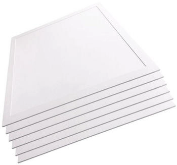 Luxula LX-62-4044-3000 - LED-Einbaupanel, 40 W, 4400 lm, 3000 K, 62x62 cm, IP44, eckig (LX-62-4044-3000-BL)