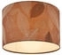 Briloner Mata Deckenlampe, Blätterdekor, E27 Fassung, Caffefarben (3853014)