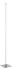 SellTec LED Stehleuchte, platzsparende Stehlampe - Leselampe Leseleuchte Touchdimmer warmweiß, Lampe stufenlos dimmbar, warmweiß… (4250302704595)