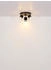 Globo LED Deckenleuchte, schwarz, verstellbar, D 30 cm (144917)