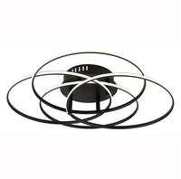 GLOBO LIGHTING Deckenleuchte "KOMBOS" LED-Modul 1 Stk. Warmwei&szlig; Deckenlampe