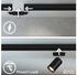 Briloner Leuchten Deckenleuchte 8010065B, LED wechselbar, 2700K - Extra-Warmweiß, Schienensystem Rail 2,25 m Schwarz max.9W Decke Wohnzimmer Büro Küche