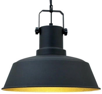 Bamyum Orema Industrial Vintage Metall Schwarz Hängelampe - schwarz Metall BMM2055XXXX01