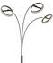 Globo Globo LED-Stehleuchte DELLA 3 Ringe - [GLO773022412]