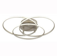 GLOBO LIGHTING Deckenleuchte "KOMBOS" LED-Modul 1 Stk. Warmwei&szlig; Deckenlampe