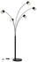 Globo LED Stehleuchte, schwarz, 5 flammig, H 195 cm (144921)