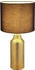 Globo GLOBO Tischleuchte ELDEN 21736G schwarz gold Keramik H/D: ca. 61x30,5 cm E27 1 Brennstellen (144713)