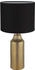 Globo GLOBO Tischleuchte ELDEN 21736G schwarz gold Keramik H/D: ca. 61x30,5 cm E27 1 Brennstellen (144713)