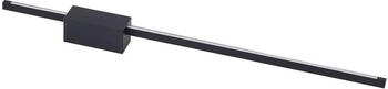 Lucande LED-Wandleuchte Skaila, schwarz, Länge 90cm, 3.000 K