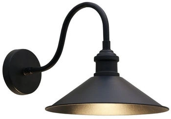 Bamyum Wandleuchte Champion Wandleuchte Innen Metall, Wohnzimmer Vintage Wandlampe Innen, ohne Leuchtmittel, Schwarz2 (BMM1004YYYY01)