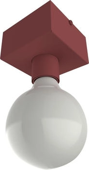 Lumicom L+ Deckenleuchte aus Metall, kubische Form, Länge 10 cm, Farbe Rot (800000453273)