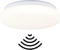 Paulmann LED Wandleuchte "LED Wandleuchte Luiana IP44 HF Sensor wei&szlig;" 1 Stk. mehrere